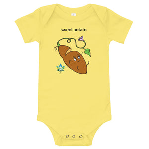 Sweet Potato Baby onesie