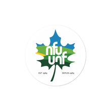Load image into Gallery viewer, NFU vinyl stickers - Leaf Motif only
