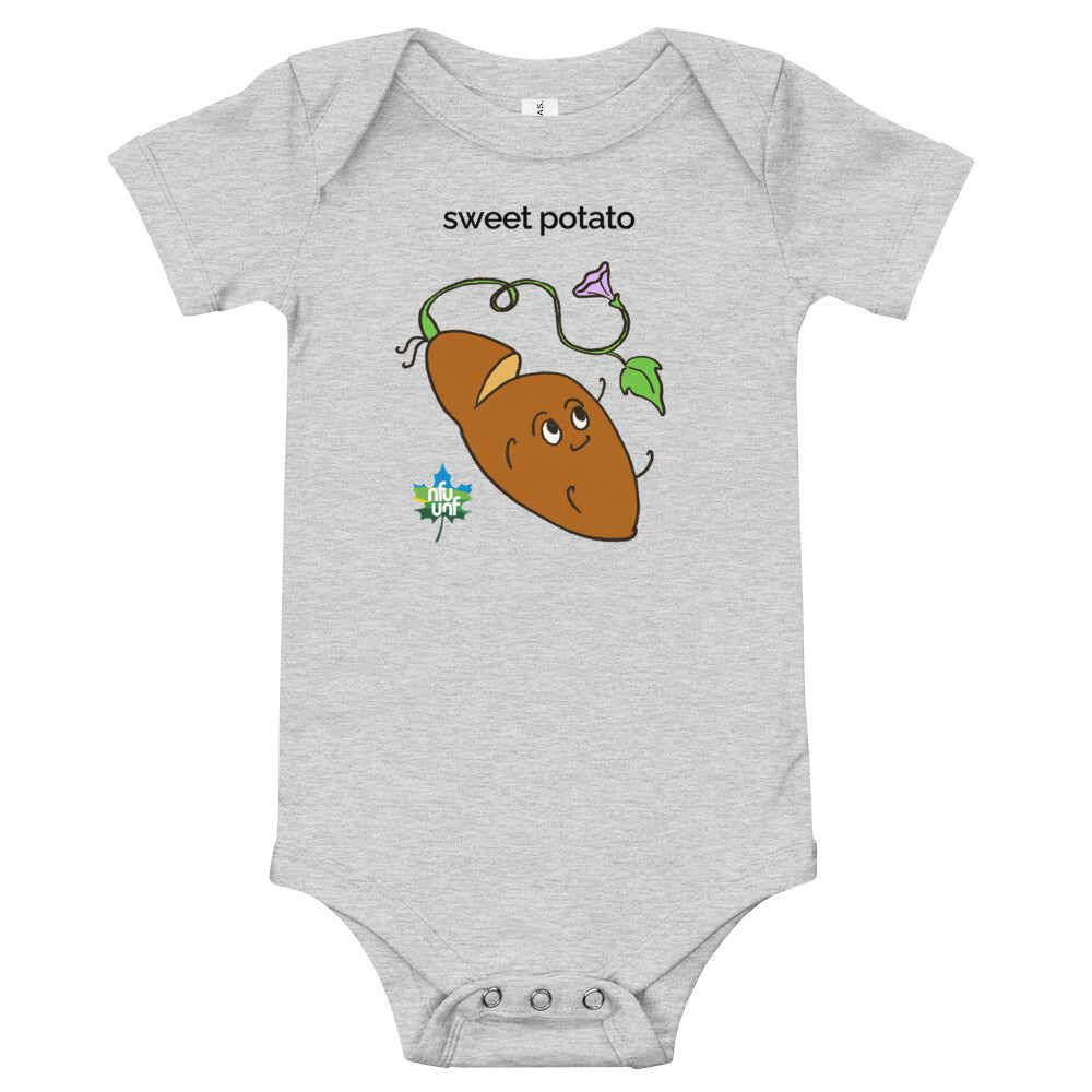 Sweet Potato Baby onesie